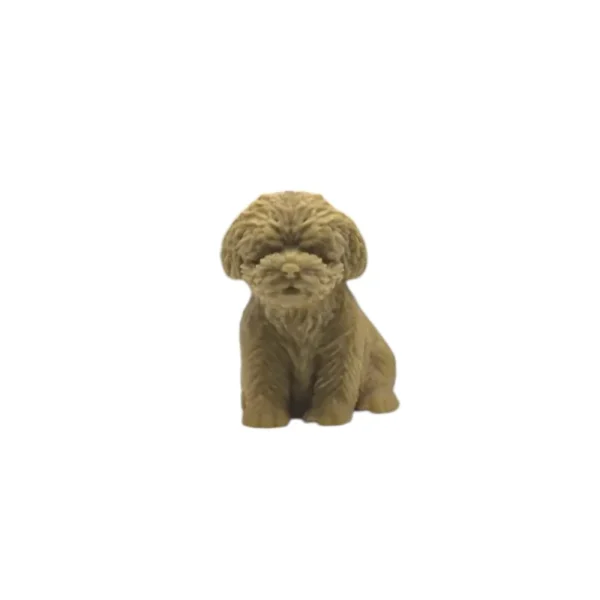 Tender puppy candle