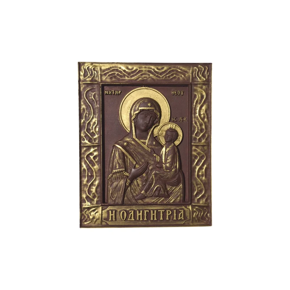 Παναγία οδηγήτρια με παλαίωση